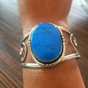 Mexican Silver 925 Cuff Bracelet Bangle Bracelet Women's Costume Jewelry